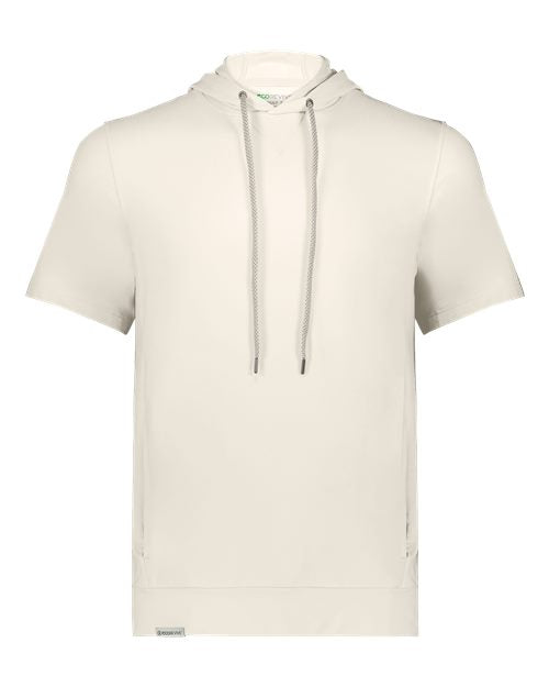 Holloway Men's Eco Revive™ Ventura Soft Knit Short Sleeve Hooded Sweatshirt 222505