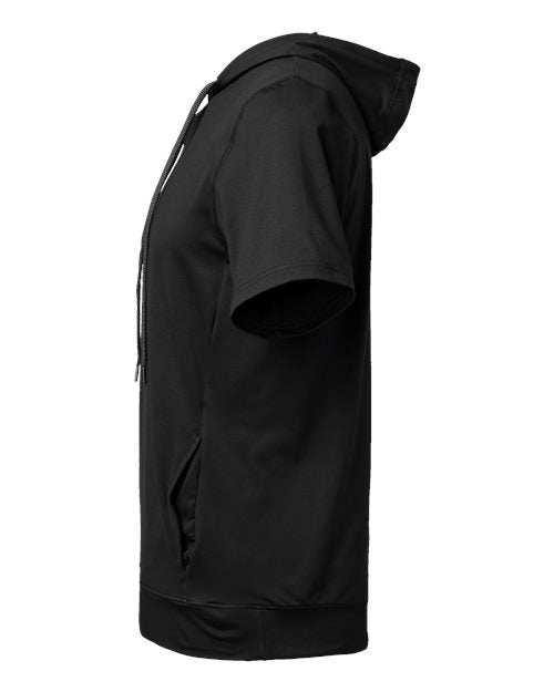 Holloway Men's Eco Revive™ Ventura Soft Knit Short Sleeve Hooded Sweatshirt 222505