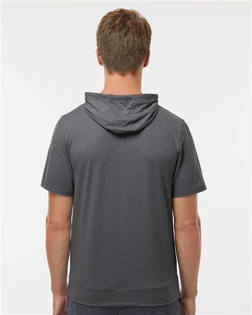 Holloway Men's Eco Revive™ Ventura Soft Knit Short Sleeve Hooded Sweatshirt 222505