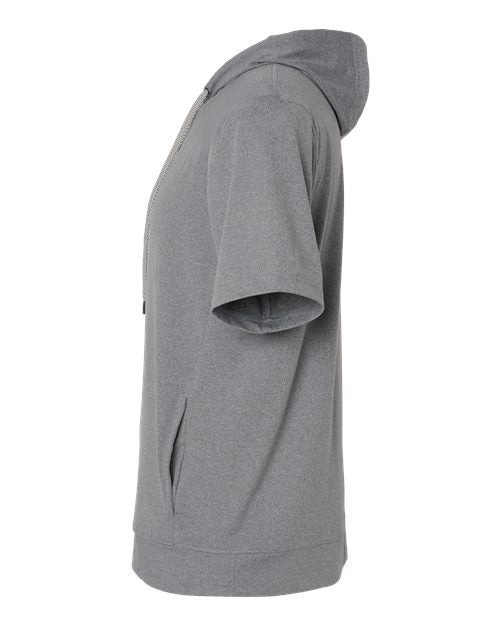Holloway Men's Eco Revive™ Ventura Soft Knit Short Sleeve Hooded Sweatshirt 222505