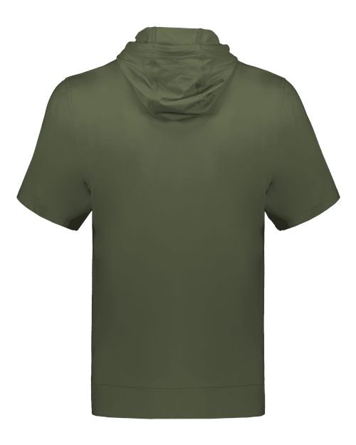Holloway Men's Eco Revive™ Ventura Soft Knit Short Sleeve Hooded Sweatshirt 222505
