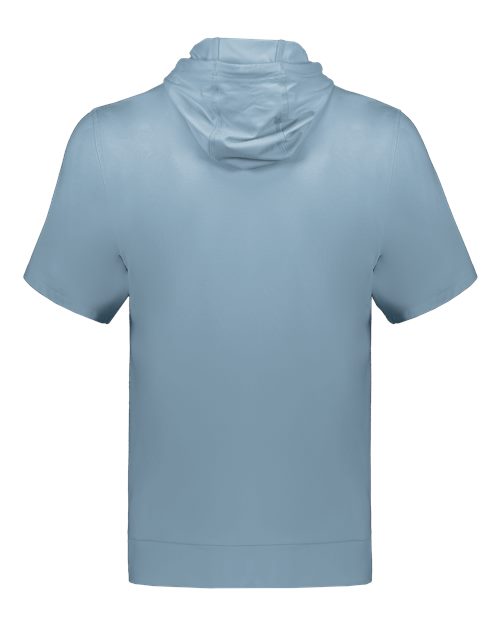 Holloway Men's Eco Revive™ Ventura Soft Knit Short Sleeve Hooded Sweatshirt 222505