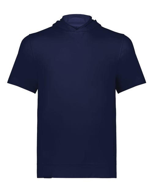 Holloway Youth Eco Revive™ Ventura Soft Knit Short Sleeve Hooded Sweatshirt 222605