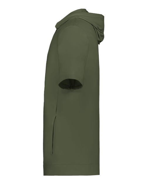 Holloway Youth Eco Revive™ Ventura Soft Knit Short Sleeve Hooded Sweatshirt 222605