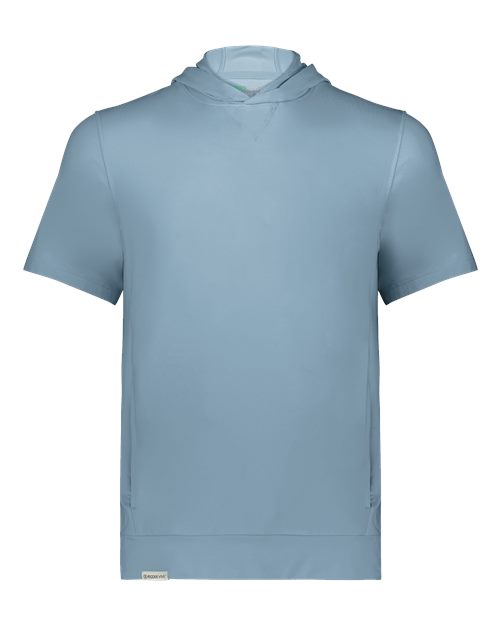 Holloway Youth Eco Revive™ Ventura Soft Knit Short Sleeve Hooded Sweatshirt 222605