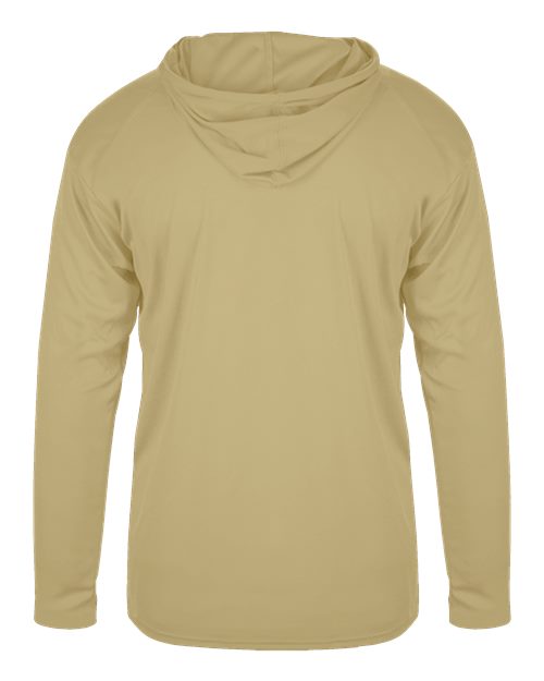 Badger Unisex B-Core Hooded Long Sleeve T-Shirt 4105
