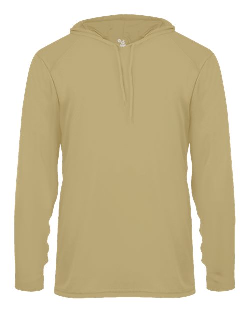 Badger Unisex B-Core Hooded Long Sleeve T-Shirt 4105