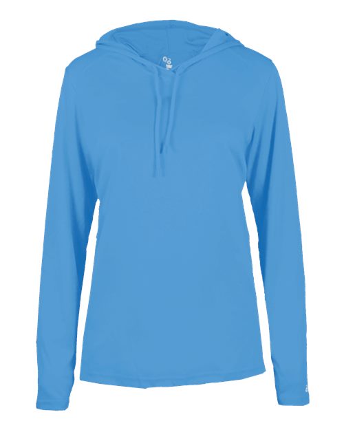 Badger Women's B-Core Long Sleeve Hooded T-Shirt 4165