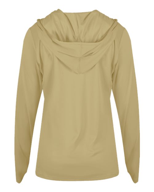 Badger Women's B-Core Long Sleeve Hooded T-Shirt 4165