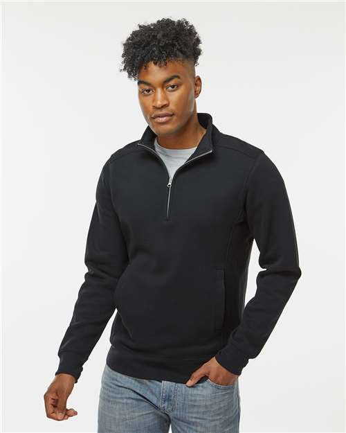 J. America Unisex Heavyweight Fleece Quarter-Zip Sweatshirt 8717