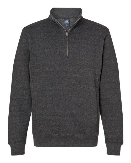 J. America Unisex Heavyweight Fleece Quarter-Zip Sweatshirt 8717