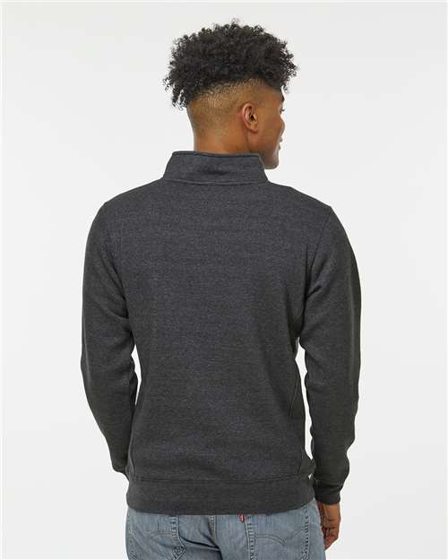 J. America Unisex Heavyweight Fleece Quarter-Zip Sweatshirt 8717