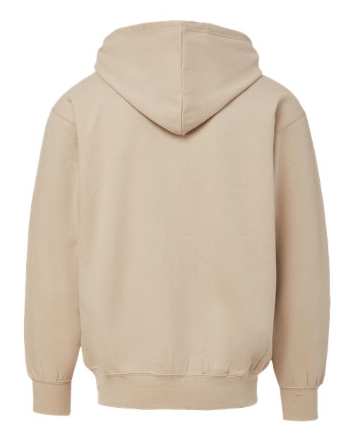 MV Sport Unisex Vintage Fleece Full-Zip Hooded Sweatshirt 22132