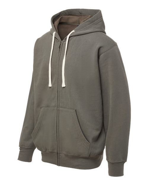 MV Sport Unisex Vintage Fleece Full-Zip Hooded Sweatshirt 22132