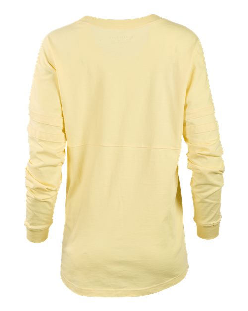 Boxercraft Women's Pom Pom Long Sleeve Jersey T-Shirt BW3514