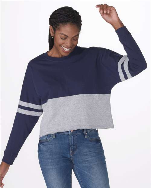 Boxercraft Women's Crop Retro Jesery BW3515