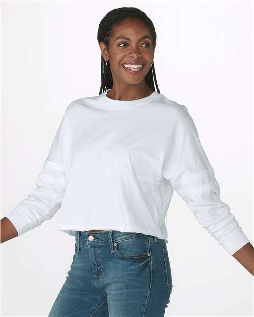 Boxercraft Women's Crop Retro Jesery BW3515