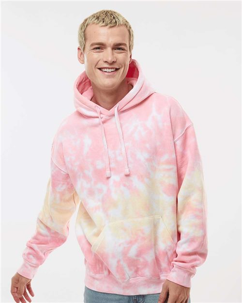 Colortone Unisex Tie-Dyed Hooded Sweatshirt 8777