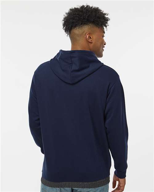 MV Sport Unisex Mixed Media Hooded Sweatshirt 23112