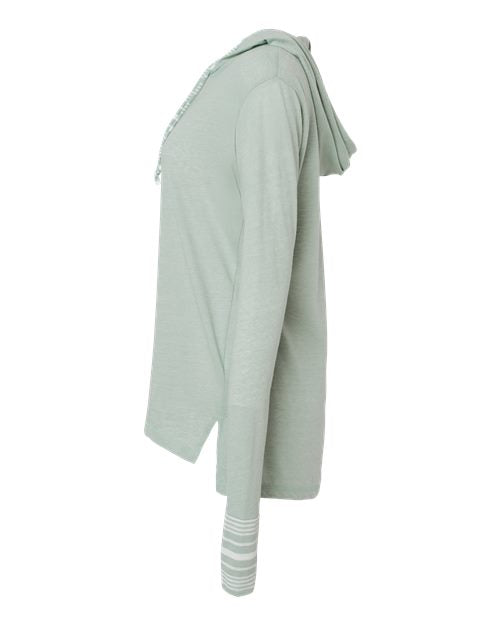 MV Sport Women's Heathered Jersey Hooded Tunic W19439