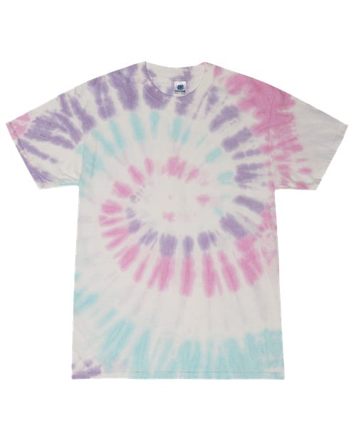 Colortone Youth Multi-Color Tie-Dyed T-Shirt 1000Y