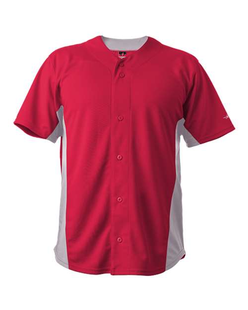 Alleson Athletic Unisex Crush Full Button Baseball Jersey 566BFJ