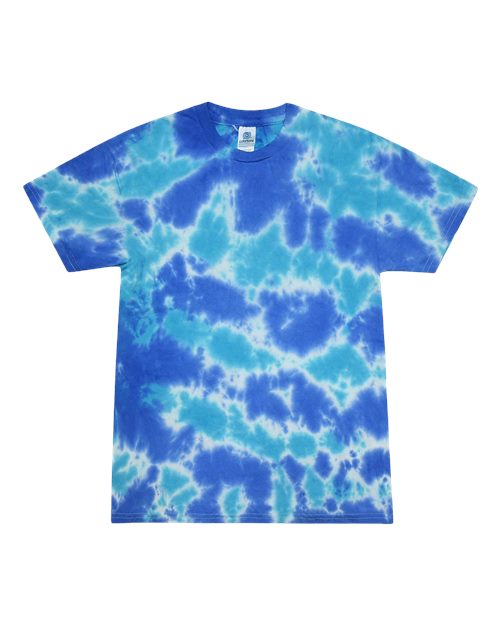 Colortone Unisex Multi-Color Tie-Dyed T-Shirt 1000