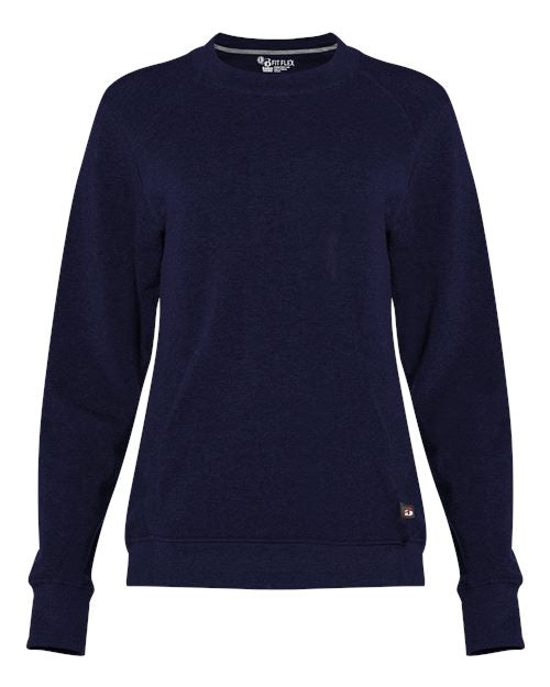 Badger Women's FitFlex French Terry Crewneck Sweatshirt 1041