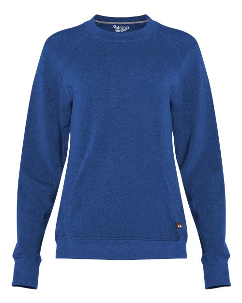 Badger Women's FitFlex French Terry Crewneck Sweatshirt 1041