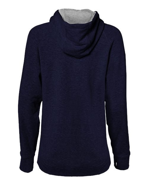 Badger Women's FitFlex French Terry Quarter-Zip Hooded Pullover 1051