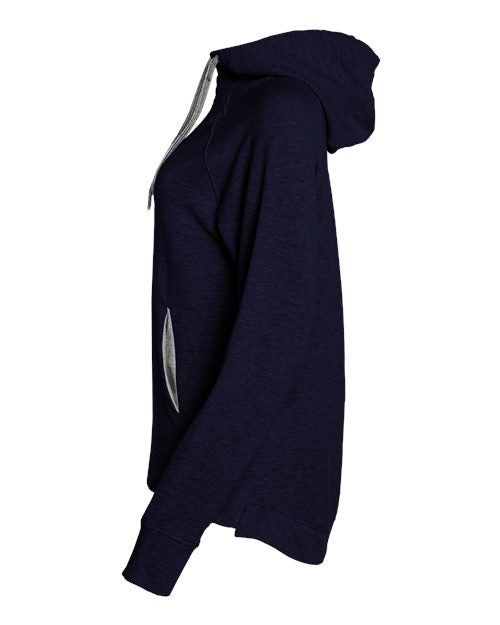 Badger Women's FitFlex French Terry Quarter-Zip Hooded Pullover 1051