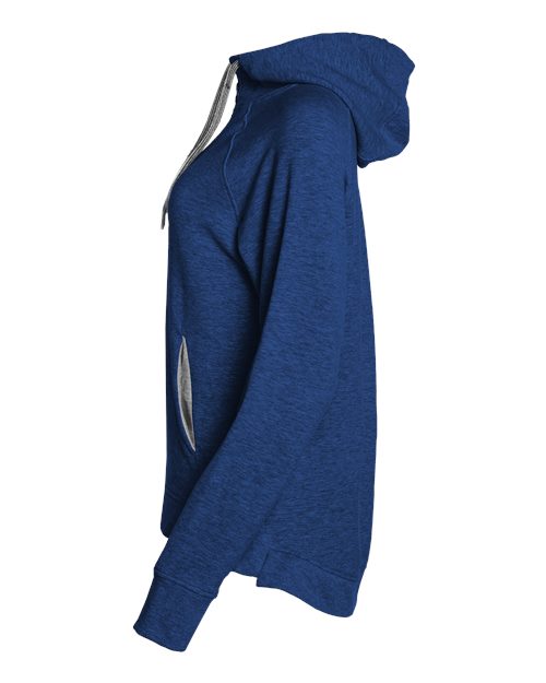 Badger Women's FitFlex French Terry Quarter-Zip Hooded Pullover 1051