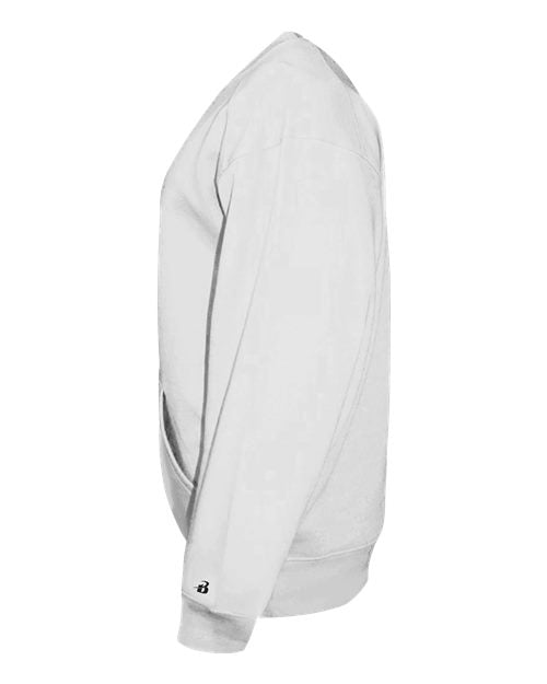 Badger Unisex Pocket Crewneck Sweatshirt 1252