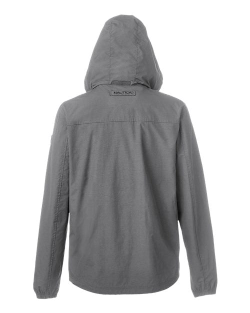 Nautica Men's Voyage Hooded Rain Jacket N17182