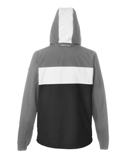 Nautica Unisex Windward Anorak Hooded Quarter-Zip Jacket N17174