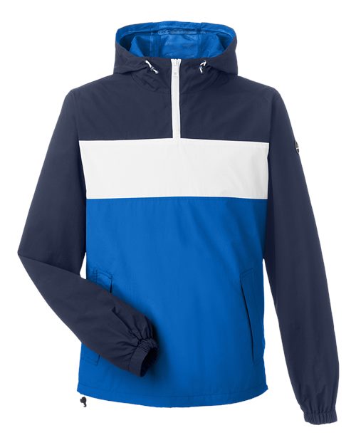 Nautica Unisex Windward Anorak Hooded Quarter-Zip Jacket N17174