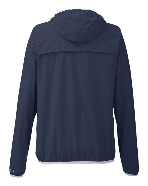 Nautica Women's Stillwater Hooded Windbreaker N17927