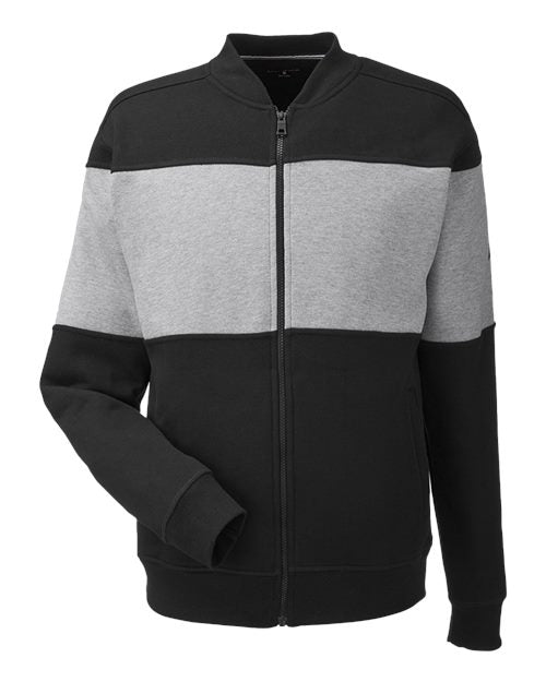 Nautica Unisex Anchor Fleece Colorblocked Bomber Jacket N17928