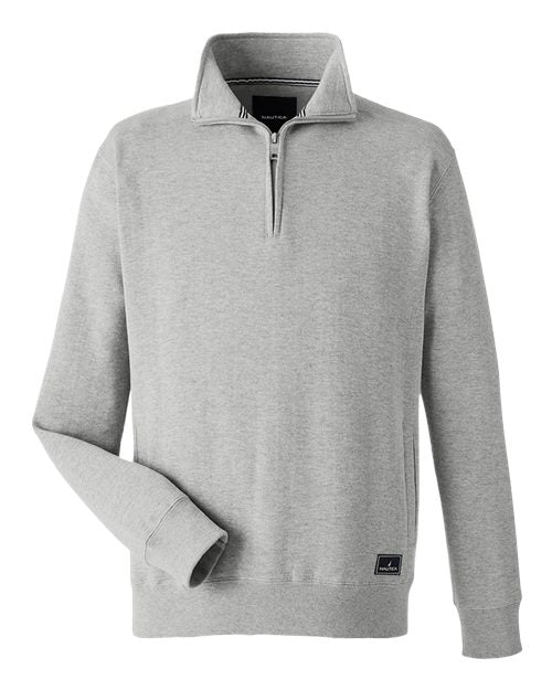 Nautica Men's Anchor Fleece Quarter-Zip Pullover N17176