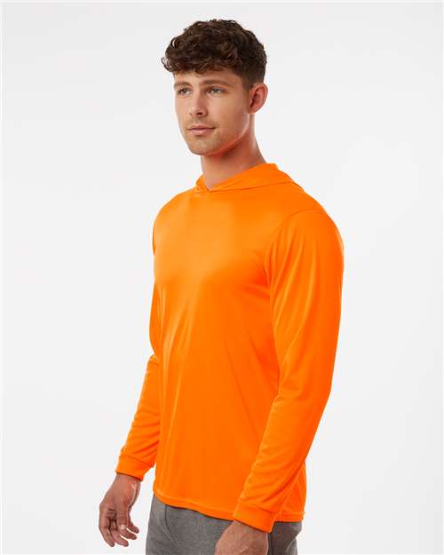 Paragon Unisex Bahama Performance Hooded Long Sleeve T-Shirt 220