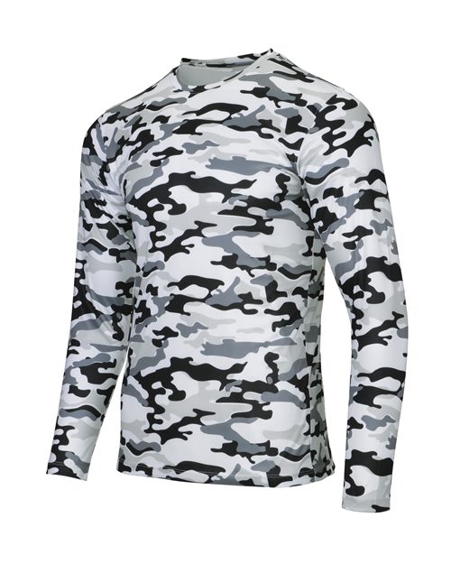 Paragon Men's Woodland Performance Long Sleeve T-Shirt 238
