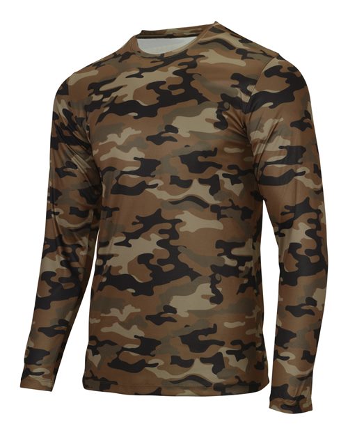 Paragon Men's Woodland Performance Long Sleeve T-Shirt 238