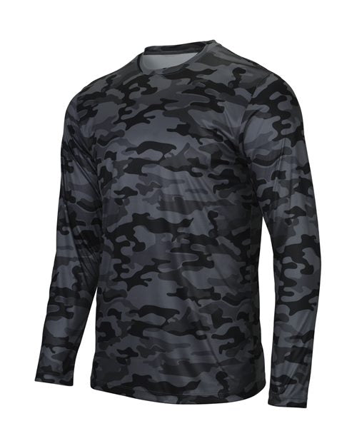 Paragon Men's Woodland Performance Long Sleeve T-Shirt 238