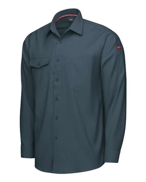 Red Kap Men's Cooling Long Sleeve Work Shirt TSM4