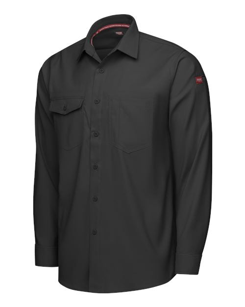 Red Kap Men's Cooling Long Sleeve Work Shirt TSM4