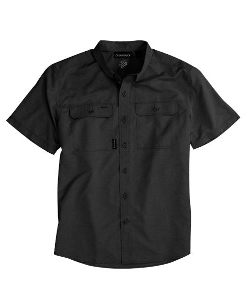 DRI DUCK Men's Crossroad Woven Short Sleeve Shirt 4445