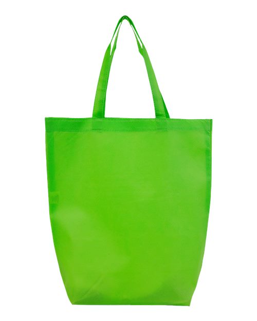 Q-Tees Non-Woven Gusset Bottom Tote Q1251