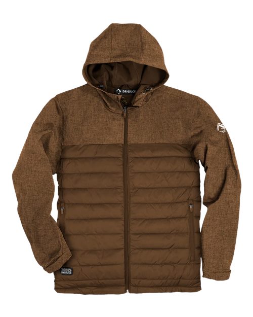 DRI DUCK Men's Pinnacle Soft Shell Puffer Jacket 5324