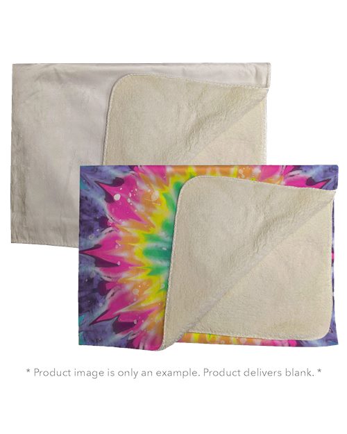 Liberty Bags Sublimation Micro Mink Sherpa Plush Blanket PSB5060MS