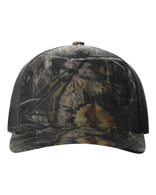 Richardson Printed Five-Panel Trucker Cap 112PFP